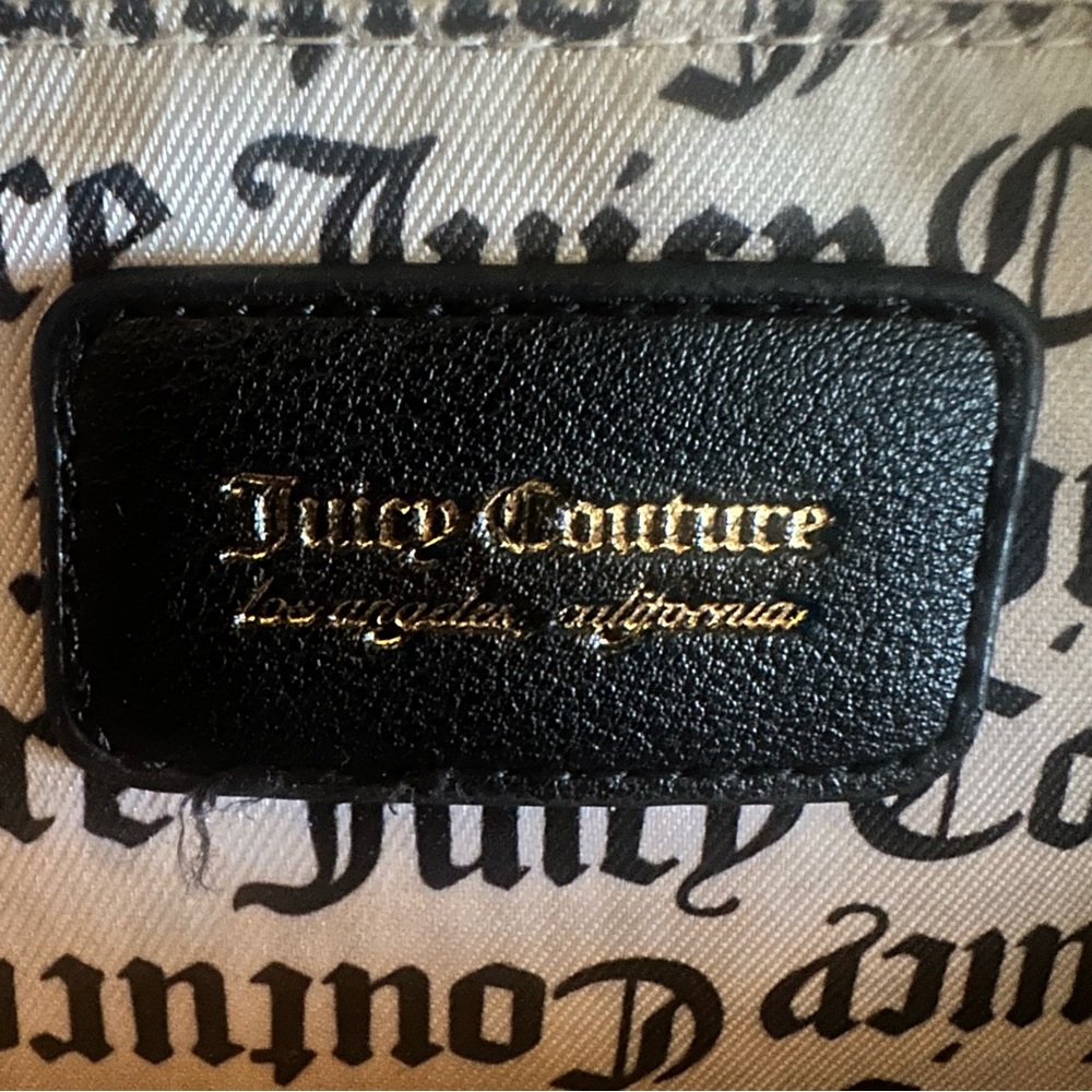 Juicy Couture Black Mini Logo Backpack - Picture 8 of 11